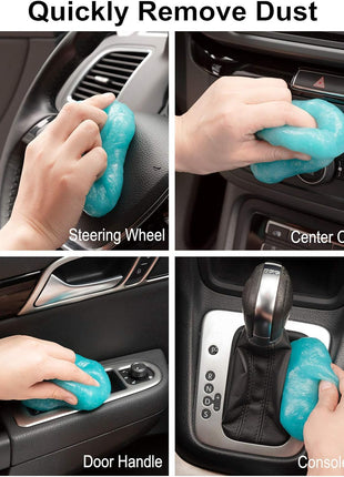 TICARVE Cleaning Gel for Car Detail Tools Car Cleaning Automotive Dust Air Vent Interior Detail Putty Universal Dust Cleaner for Auto Laptop Car Slime Cleaner