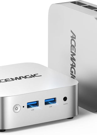 ACEMAGIC Mini PC Computers 11 Pro, Twin Lake N150 (Beat N97/N95) 16GB DDR4 RAM 256GB M.2 SSD up to 3.6 GHz, Small PC Desktop Computers Support Dual 4K, WiFi, BT, Ethernet, Micro PC for Business Home