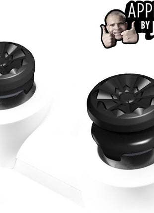 KontrolFreek FPS Freek Galaxy Black for Xbox One and Xbox Series X Controller | 2 Performance Thumbsticks | 1 High-Rise, 1 Mid-Rise | Black (Limited Edition)