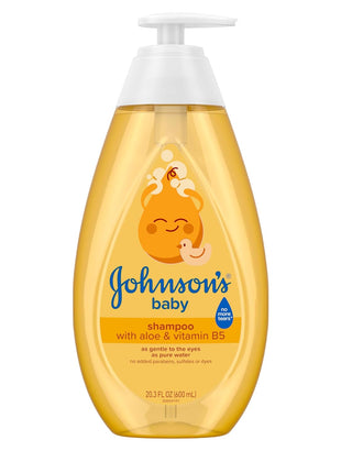 Johnson's Baby Shampoo with Tear-Free Formula, Shampoo for Baby's Delicate Scalp & Skin, Gently Washes Away Dirt & Germs, Paraben-, Phthalate-, Sulfate- & Dye-Free, 20.3 fl. oz