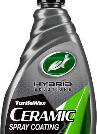 Turtle Wax Hybrid Solutions Ceramic Spray Coating, High Shine Car Wax, Offers Durable Paint Protection, Extreme Water Beading Action, Safe for Glass, Wheels, Trim and More, 16 oz (Pack of 1)