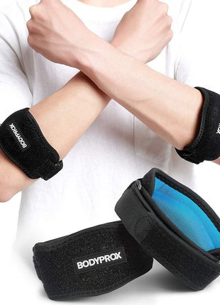 Bodyprox Elbow Brace 2 Pack for Tennis & Golfer's Elbow Pain Relief