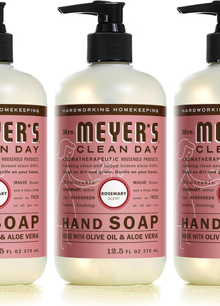 MRS. MEYER'S CLEAN DAY Hand Soap Refill, Lavender Scent, 33 Fl Oz Bottle