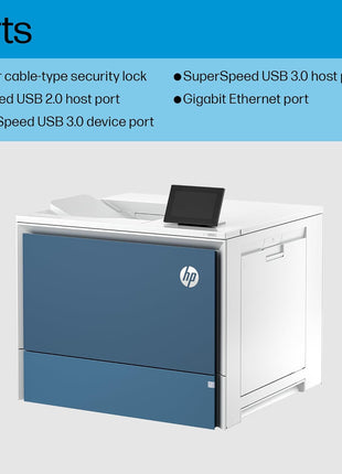HP Color LaserJet Enterprise 6700dn Printer, Best for Business (6QN33A)