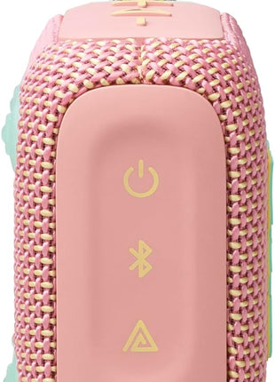 JBL Go 4 - Ultra-Portable Bluetooth Speaker - Pink | Ultra-portable JBL Pro Sound with punchier bass, Up to 7 hours of playtime plus 2 hours with Playtime Boost
