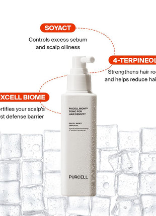 PURCELL Pixcell Biom Scalp Tonic for Hair Density, 4.39 fl oz / 130 ml