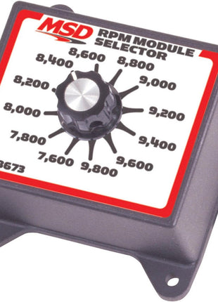 MSD 8673 RPM Module Selector, 7.6K-9.8K
