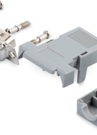 StarTech.com Assembled DB9 Male Solder D-SUB Connector with Plastic Backshell (C9PSM)