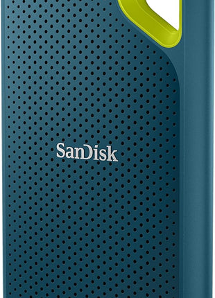 SANDISK 1TB Extreme Portable SSD (Old Model) - Up to 1050MB/s, USB-C, USB 3.2 Gen 2, IP65 Water and dust Resistance, Updated Firmware, Monterey - External Solid State Drive - SDSSDE61-1T00-G25M