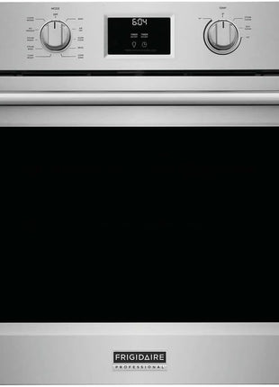 Frigidaire Professional 30 in. Single Electric Wall Oven with True Convection and Air Fry in Stainless Steel PCWS3080AF
