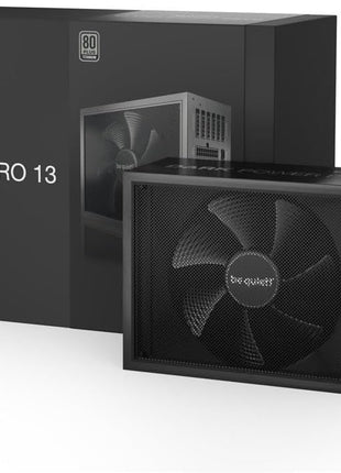 be quiet! Dark Power Pro 13 1300W, ATX 3.1, PCIe 5.1, 80+ Titanium PSU | Digital Voltage Control, Overclocking Key, Individually Sleeved Cables, Silent Wings Fan, Full Bridge LLC, 10-Year Warranty