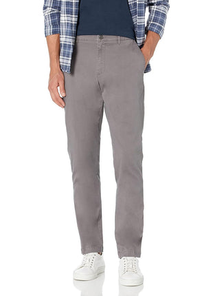 Amazon Essentials Men's Athletic-Fit Casual Stretch Chino Pant (Available in Big & Tall), Mushroom Brown, 32W x 32L
