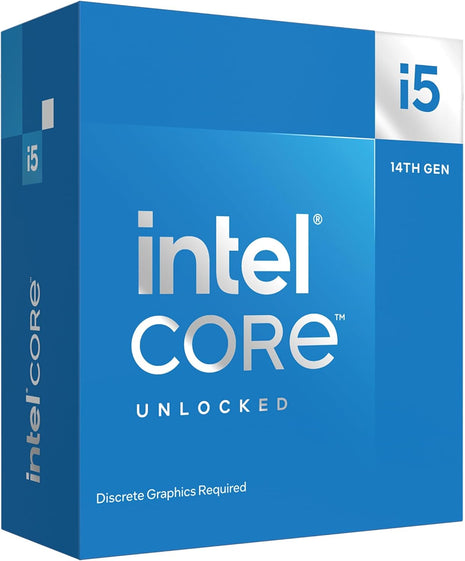 Intel® CoreTM i5-14600KF New Gaming Desktop Processor 14 cores (6 P-cores + 8 E-cores) - Unlocked