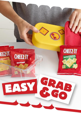 Cheez-It Cheese Crackers, Baked Snack Crackers, Lunch Snacks, Variety Pack, 12.1oz Box (12 Packs)