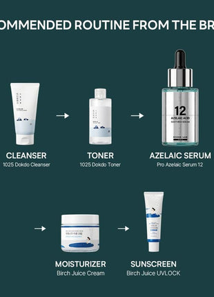 ROUND LAB Azelaic Acid 12 Soothing Serum, 1.01 Fl Oz