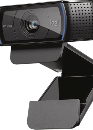 Logitech C920x HD Pro PC Webcam Full 1080p/30fps Video - Black | 30fps Video, Clear Audio, Light Correction, Works with Teams, Meet, Zoom, Nintendo Switch 2, Mac, Tablet