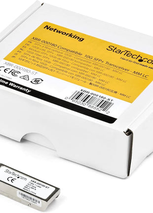 HPE J9150D Compatible SFP+ Module - 10GBASE-SR - 10GbE Multi Mode Fiber Optic Transceiver - 10GE Gigabit Ethernet SFP+ - LC 300m - 850nm - DDM HPE FlexFabric, 6120XG, 6120G