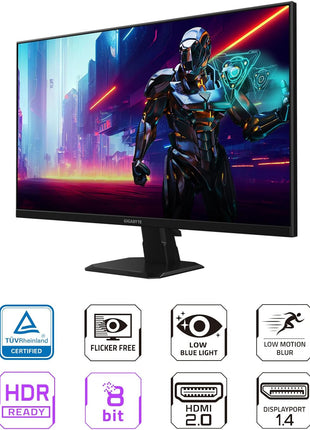 GIGABYTE GS27Q Advanced - 27 inch IPS Gaming Monitor - QHD 2560x1440-180Hz - 1ms MPRT - AMD FreeSync - HDMI, DP - Black (GS27Q A US)