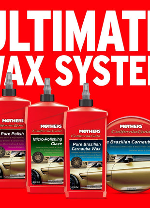 Mothers California Gold Pure Brazilian Carnauba Wax, 16 oz. (05750)
