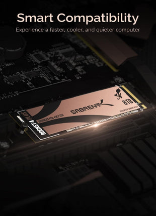 SABRENT 8TB Rocket 4 Plus NVMe 4.0 Gen4 PCIe M.2 Internal SSD Extreme Performance Solid State Drive R/W 7100/6600MB/s (SB-RKT4P-8TB)