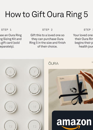 Oura Ring 5 Gifting Sizing Kit - Give the Gift of Oura