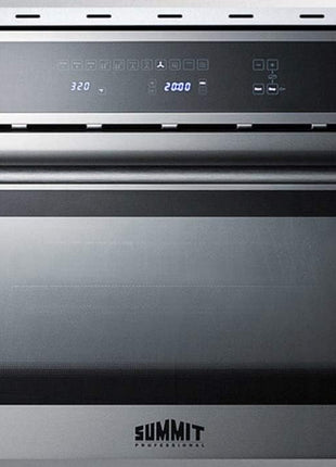 Summit CMV24 Wall Oven, Stainless Steel