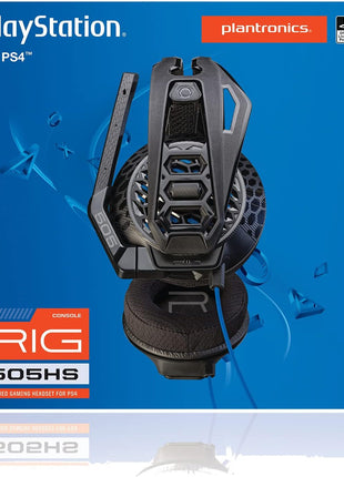 Plantronics RIG 505 HS Gaming Headset for Playstation 4, PC with Microphone