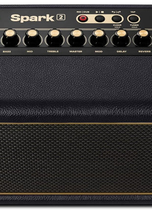 Positive Grid Spark 2 50W Smart Guitar Practice Amp & Bluetooth Speaker with Built in Looper, AI Features & Smart App for Electric, Acoustic, & Bass Guitar