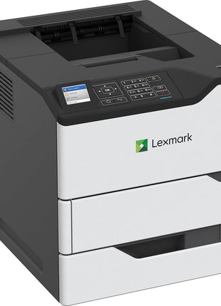 Lexmark MS823dn Monochrome Laser Printer for Office, Two-Sided Printing, Print Speed 65 ppm, 2.4 inch Color LCD Display, 1200 DPI, Black/Grey (50G0200)