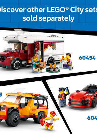 LEGO City Off-Road 4x4 Mountain Truck Toy - Building Toy Set for Kids, Boys and Girls, Ages 6+ - Fun Gift Idea for Birthdays and Holidays - with Adventurer Minifigure and Accessories - 60447