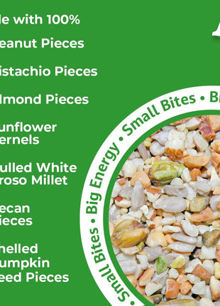 Lyric Fine Tunes Wild Bird Seed Mix - No Waste Bird Food Mix - Attracts Bluebirds, Finches, Chickadees & More - Seed for Outside Feeders - 15 lb Bag