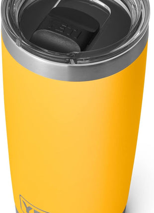 YETI Rambler 20 oz Tumbler, Stainless Steel, Vacuum Insulated with MagSlider Lid, Black