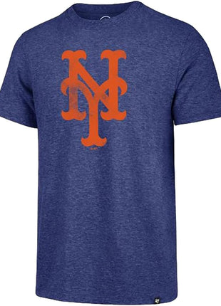 47 Men's MLB Team Distressed Primary Logo Baseball T-Shirt