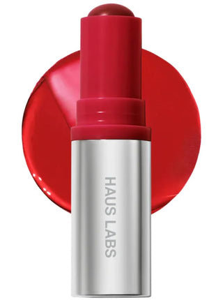 HAUS LABS BY LADY GAGA Color Fuse Lip + Cheek Blush Balm Stick in GlassyWatermelon & ENTEL Aloe Vera Sheet Masque (BONUS)