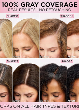 L'Oreal Paris Excellence Crème Permanent Hair Dye, Triple Care Hair Color with Hyaluronic Acid for 100% Gray Coverage, 4 Dark Brown, 1 Kit (Packaging May Vary)