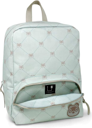 Controller Gear Animal Crossing - Small Backpack Mini Bookbag Travel Bag for Console & Accessories - Tom Nook Quilted