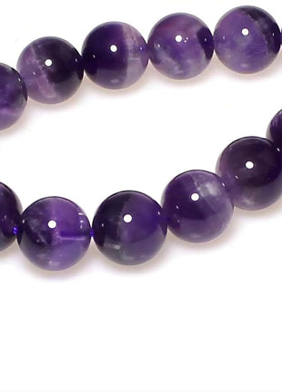 MJDCB Natural Dreamy Amethyst Beads Round Stone Beads DIY Loose Beads for Jewelry Making Beads 15 inch (4mm)