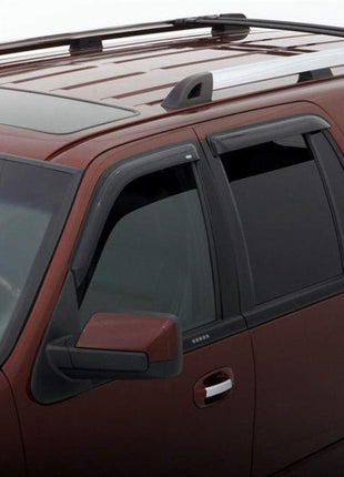 Auto Ventshade [AVS] Outside Mount Rain Guards for 1997 - 2017 Ford Expedition; 1998 - 2017 Lincoln Navigator; 2007 - 2017 Ford Expedition XL | Window Vent Visors, 4 pcs. - Smoke | 94233