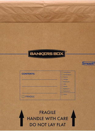 Bankers Box 4-Pack Large TV/Picture/Mirror Moving Boxes | Protect TVs, mirrors, and framed art with rigid moving boxes sized for flat, fragile items.
