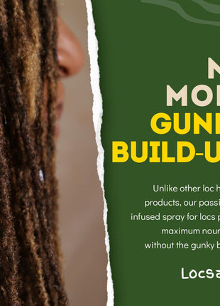 Loc Spray - Locsanity Daily Moisturizing Refreshing Spray for Dreadlocks, Locs, Sisterlocks - Passion Fruit Hair and Scalp Moisturizer for Dry Locs, Braids - Lightweight Plant-Based Care (8 fl oz)
