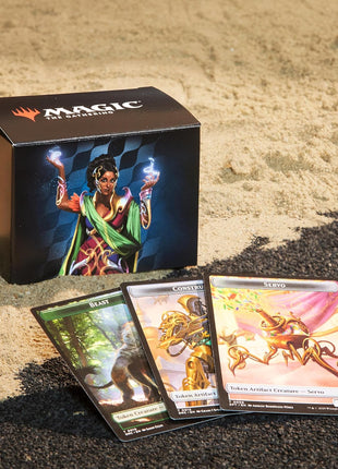Magic: The Gathering Aetherdrift Commander Deck - Living Energy (100-Card Deck, 2-Card Collector Booster Sample Pack + Accessories)