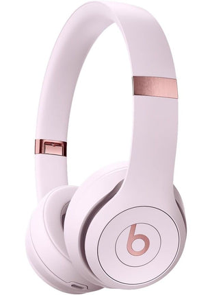 Beats Solo 4 - Wireless On-Ear Bluetooth Headphones, Up to 50-Hour Battery Life, Ultra-Lightweight Comfort, Powerful and Balanced Sound, Apple & Android Compatible - Cloud Pink