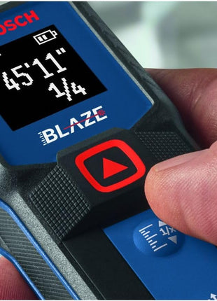 BOSCH GLM100-23 100 Ft Blaze Laser Distance Measure, Includes 2 AA Batteries