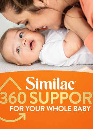 Similac 360 Total Care Sensitive Baby Formula Powder, 5 HMO Prebiotic Blend | Infant formula for babies with lactose sensitivity; immune system, brain development & digestive health support, 20.1 oz tub