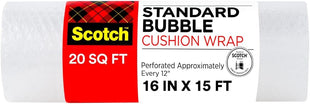 Scotch Cushion Wrap, 16 in x 15 ft., 1 Roll/Pack (7924)