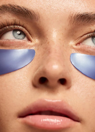 Summer Fridays Jet Lag Under Eye Patches - Hydrating & Depuffing Hydrogel Eye Masks with Caffeine & Peptides to Soothe & Refresh the Undereye Area (6 Pairs)