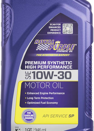 Royal Purple ROY01130 01130 10W30 Synthetic Oil, 1 Quart