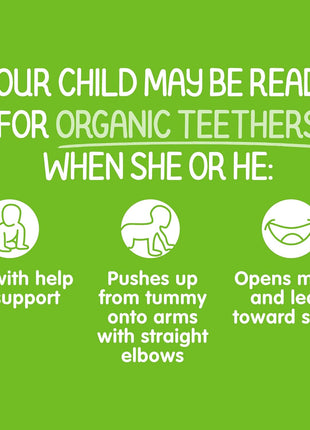 Happy Baby Organics Teether, 3 Flavor Variety Pack, 12 Count (Pack of 3)