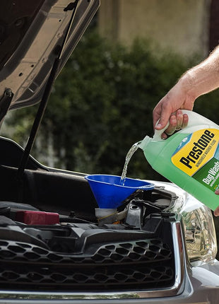 Prestone Bug Wash Windshield Washer Fluid, 1 Gallon