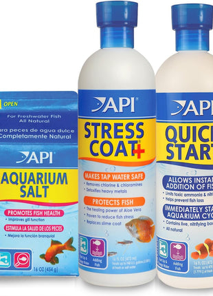 API QUICK START Freshwater and Saltwater Aquarium Nitrifying Bacteria 16-Ounce Bottle
